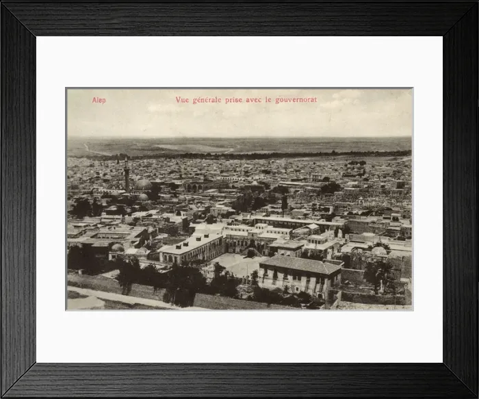 Framed Print : Aleppo, Syria - Panorama close to Governorate Framed Print : Aleppo, Syria - Panorama close to Governorate