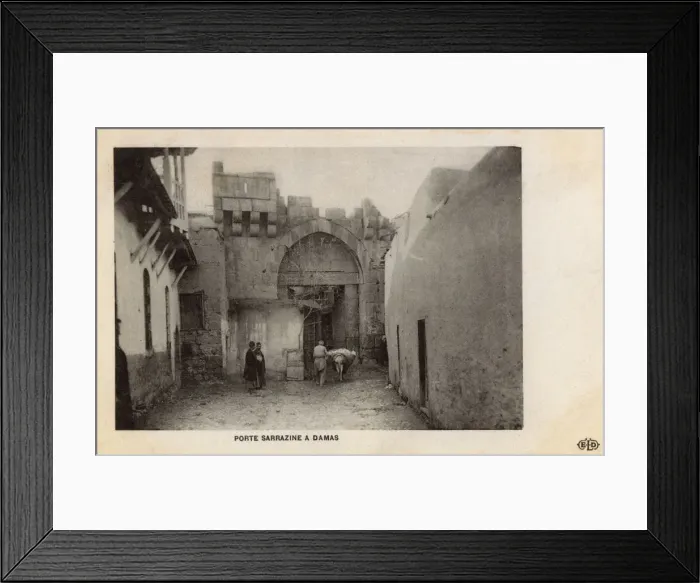 Framed Print : Damascus, Syria - The Sarrazine Gate Framed Print : Damascus, Syria - The Sarrazine Gate