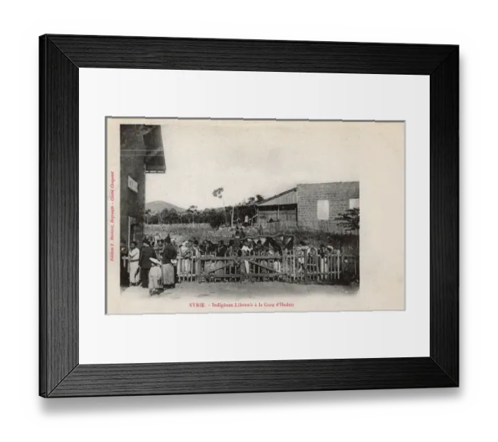 Framed Print : Beirut, Lebanon - Lebanese at Hadett Railway Station Framed Print : Beirut, Lebanon - Lebanese at Hadett Railway Station