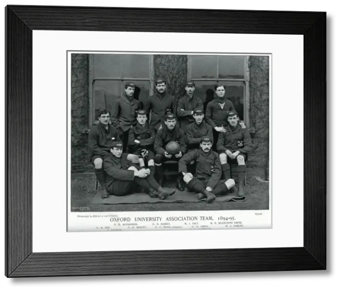 Framed Print : Oxford University Association Football Team, 1894-95