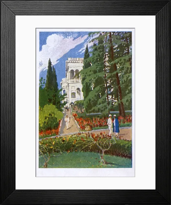 Framed Print : Crimea, Ukraine - Livadia Palace Framed Print : Crimea, Ukraine - Livadia Palace