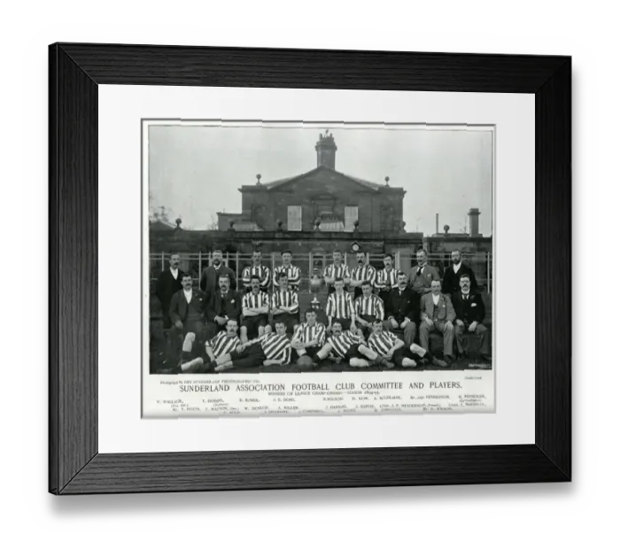 Framed Print : Sunderland Association Football Club, 1894-95 Framed Print : Sunderland Association Football Club, 1894-95