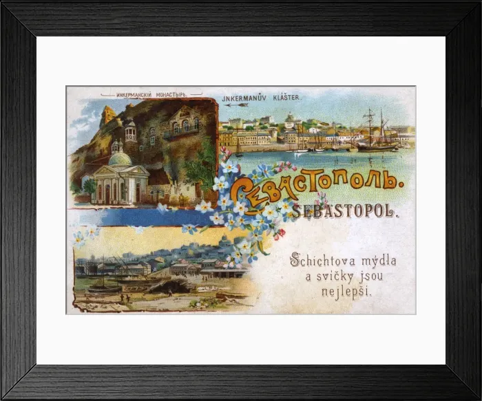 Framed Print : Sevastopol, Crimea, Ukraine - Docks and Inkerman Monastery Framed Print : Sevastopol, Crimea, Ukraine - Docks and Inkerman Monastery