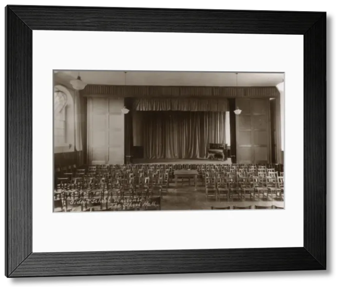 Framed Print : School Hall, Sidcot School, Winscombe, Somerset Framed Print : School Hall, Sidcot School, Winscombe, Somerset