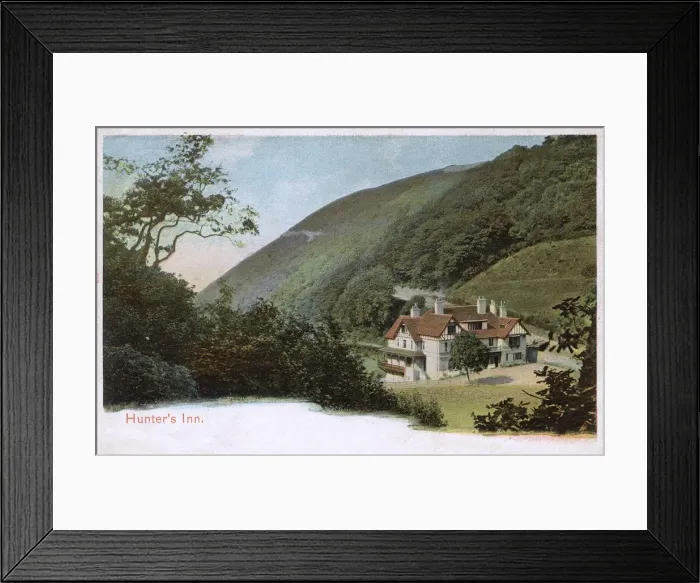 Framed Print : Hunters Inn, Heddon Valley, Barnstaple, Devon Framed Print : Hunters Inn, Heddon Valley, Barnstaple, Devon