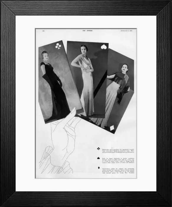 Framed Print : Diana Vreeland wearing Mainbocher Framed Print : Diana Vreeland wearing Mainbocher
