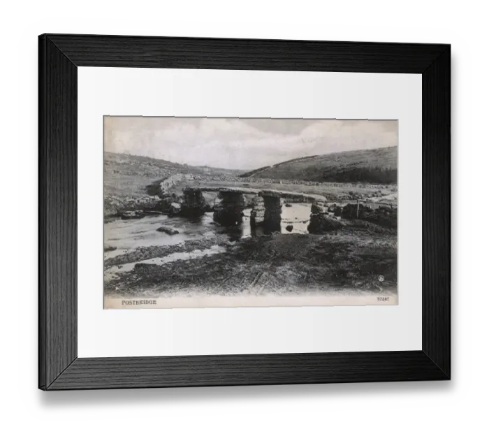 Framed Print : Postbridge, Dartmoor, Devon Framed Print : Postbridge, Dartmoor, Devon