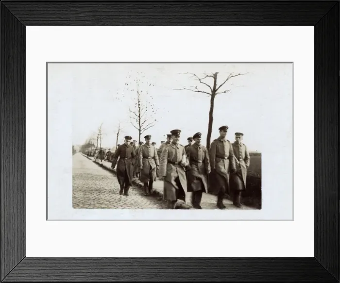 Framed Print : German pilots at Ingelmunster, Belgium, WW1 Framed Print : German pilots at Ingelmunster, Belgium, WW1