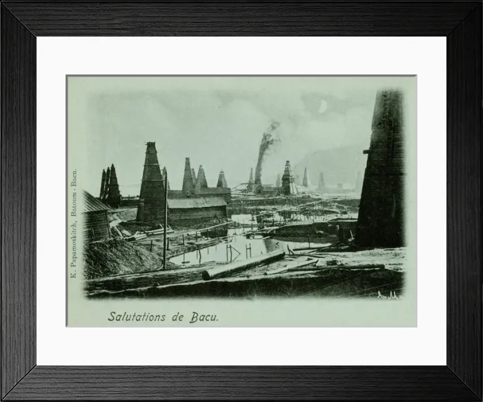 Framed Print : Ceil Well, Baku - Azerbaijan - producing Petrol and naphta Framed Print : Ceil Well, Baku - Azerbaijan - producing Petrol and naphta