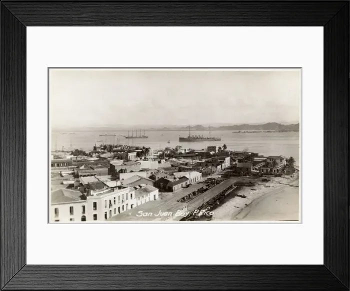 Framed Print : San Juan Bay, Puerto Rico, North Atlantic Ocean Framed Print : San Juan Bay, Puerto Rico, North Atlantic Ocean