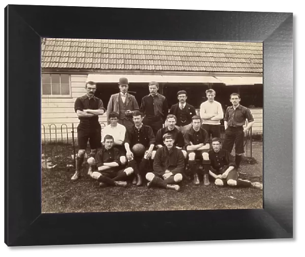 Group photo, St Ives football team (Huntingdonshire)