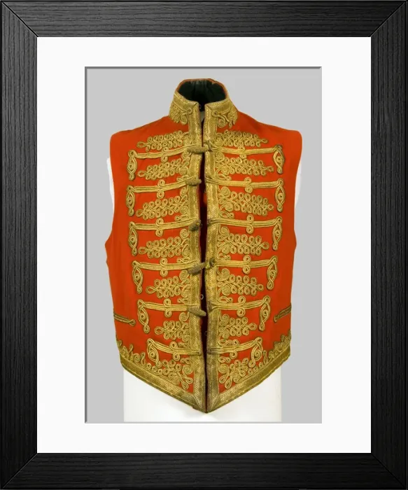 Framed Print : Mess vest, 13th Duke of Connaught?s Lancers Framed Print : Mess vest, 13th Duke of Connaught?s Lancers