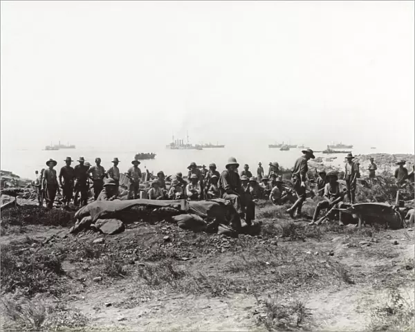 Suvla Bay. 6th Aug. Gallipoli, 1915