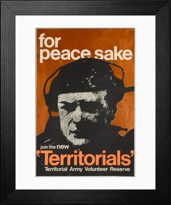 Framed Print : For Peace Sake, 1958-1979 Framed Print : For Peace Sake, 1958-1979