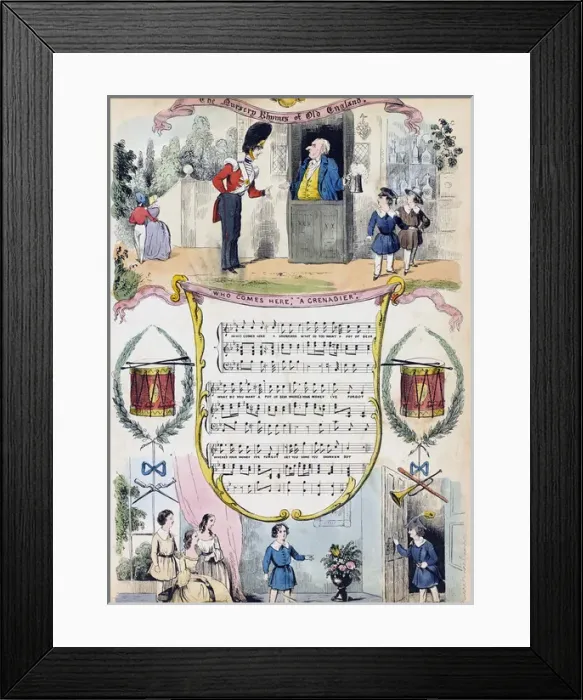 Framed Print : Who Comes Here; A Grenadier Framed Print : Who Comes Here; A Grenadier