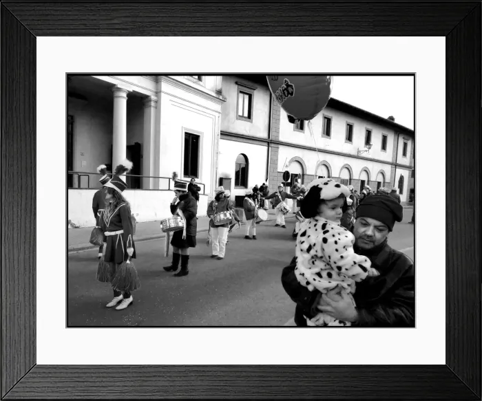 Framed Print : Marching band at Italian Festa band Framed Print : Marching band at Italian Festa band