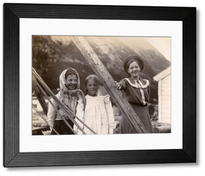 Framed Print : Three natives of the Sognefjord, Norway Framed Print : Three natives of the Sognefjord, Norway