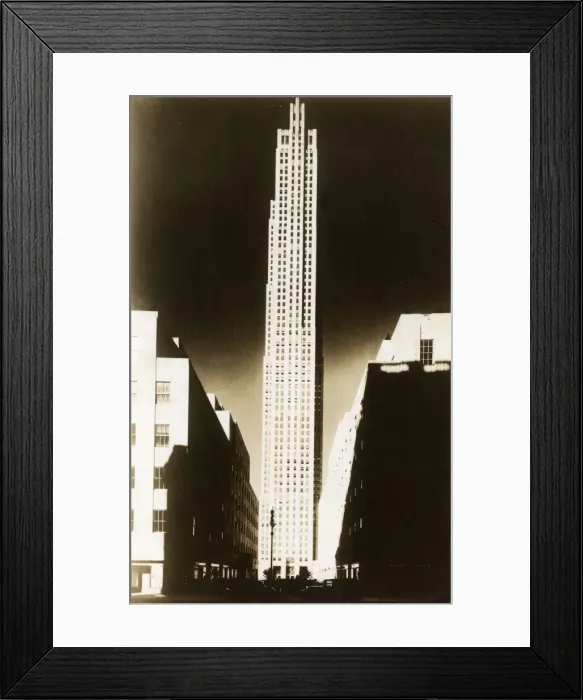 Framed Print : USA - New York - The Rockefeller Center Framed Print : USA - New York - The Rockefeller Center