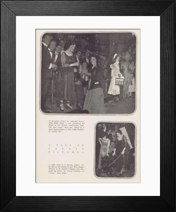 Framed Print : The second Palais de Danse anniversary ball, London, 1921 Framed Print : The second Palais de Danse anniversary ball, London, 1921