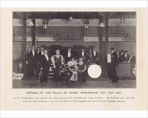 The opening of the Palais de Danse, Birmingham, 1920