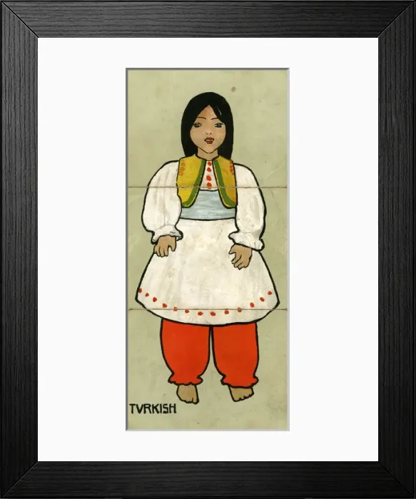 Framed Print : Misfitz Dolls - Turkish Framed Print : Misfitz Dolls - Turkish