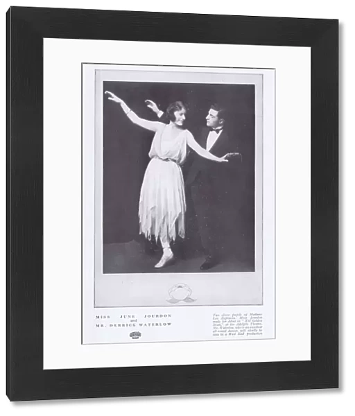 The dancers June Jourdon and Derrick Waterlow, London, 1923