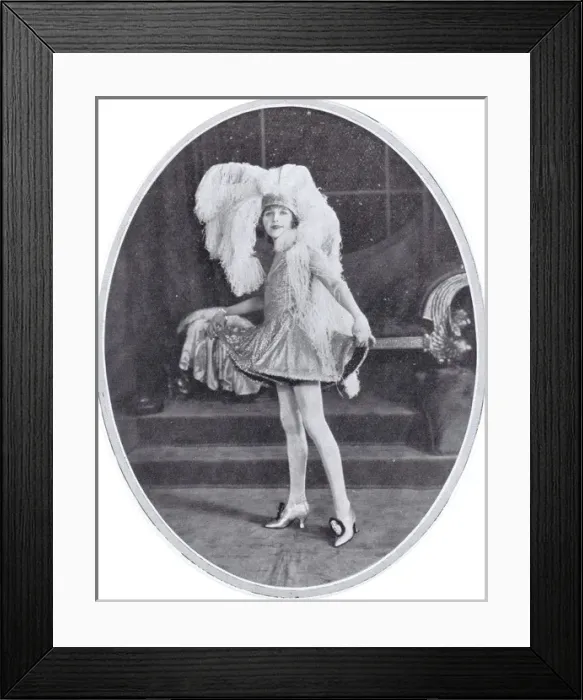 Framed Print : Photograph of Betty Balfour, the British Silent film star Framed Print : Photograph of Betty Balfour, the British Silent film star