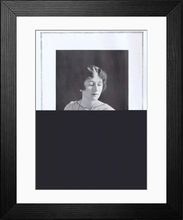 Framed Print : A portrait of the Marchioness Curzon of Kendleton (Lady Curz Framed Print : A portrait of the Marchioness Curzon of Kendleton (Lady Curz