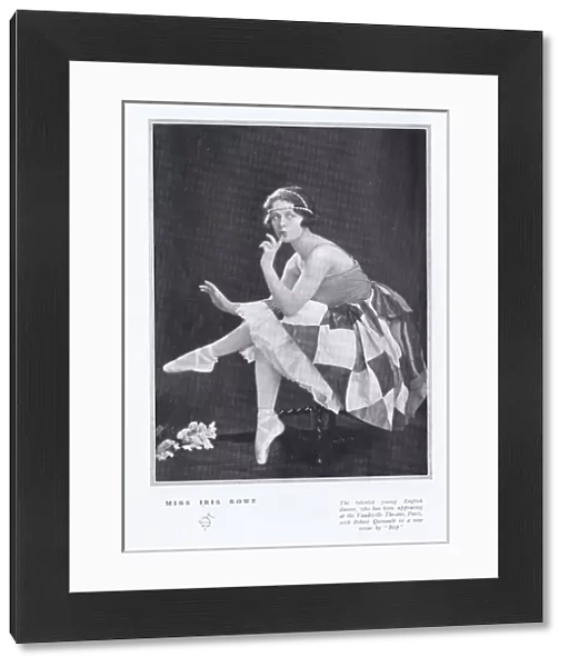 Iris Rowe, the English dancer