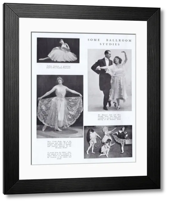 Framed Print : Some ballroom studies Framed Print : Some ballroom studies
