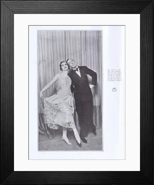 Framed Print : Joyce Barbour with Noel Coward in London Calling Framed Print : Joyce Barbour with Noel Coward in London Calling