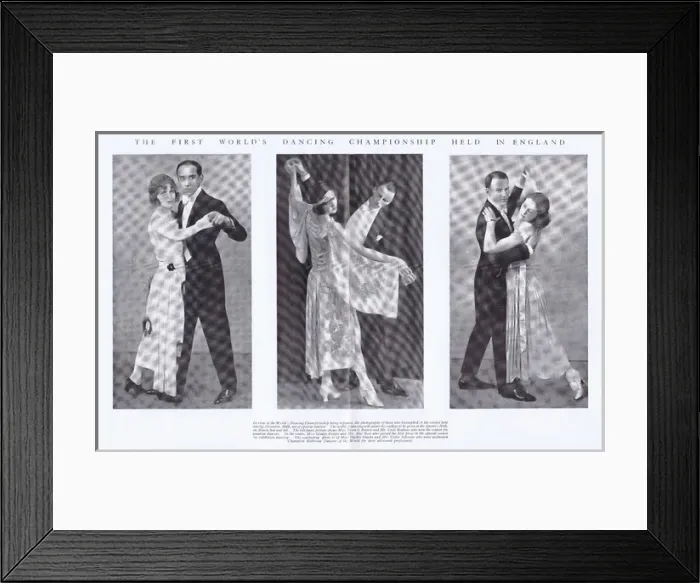 Framed Print : Worlds Dancing Championships at the Queens Hall Rooms Framed Print : Worlds Dancing Championships at the Queens Hall Rooms