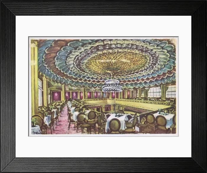 Framed Print : An interior view of the Caf Am Zoo in Berlin, 1920s Framed Print : An interior view of the Caf Am Zoo in Berlin, 1920s