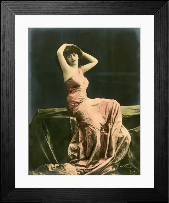 Framed Print : Trechot, Parisian actress Framed Print : Trechot, Parisian actress