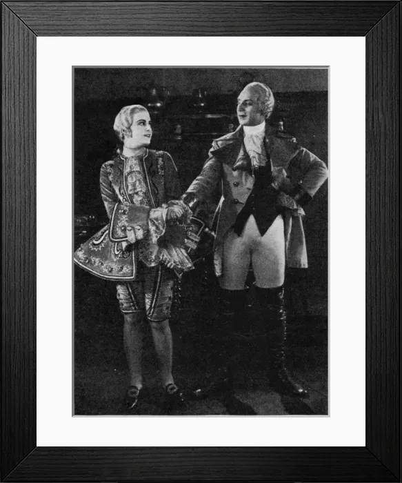 Framed Print : A scene from the film Casanova (1927) Framed Print : A scene from the film Casanova (1927)