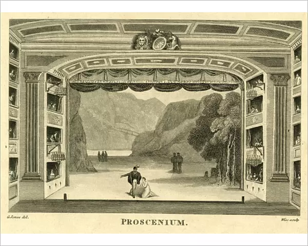 Proscenium Arch, Pantheon Theatre, London