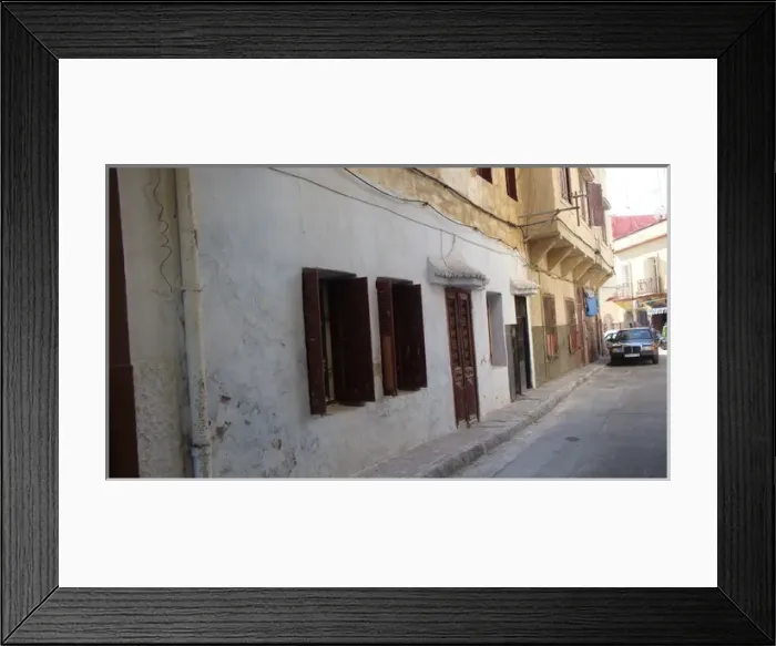 Framed Print : Rustic doors and windows in Rabat Framed Print : Rustic doors and windows in Rabat