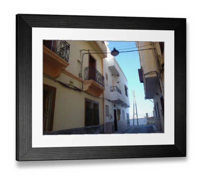 Framed Print : Alley in Rabat Framed Print : Alley in Rabat