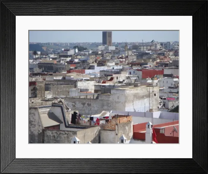 Framed Print : Aerial view of Rabat Framed Print : Aerial view of Rabat
