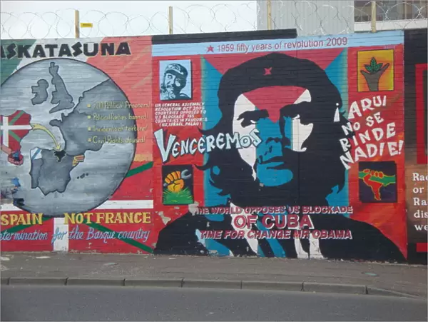 Wall mural revolution at Belfast