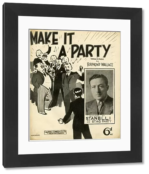 Music cover, Make it a Party, by Raymond Wallace