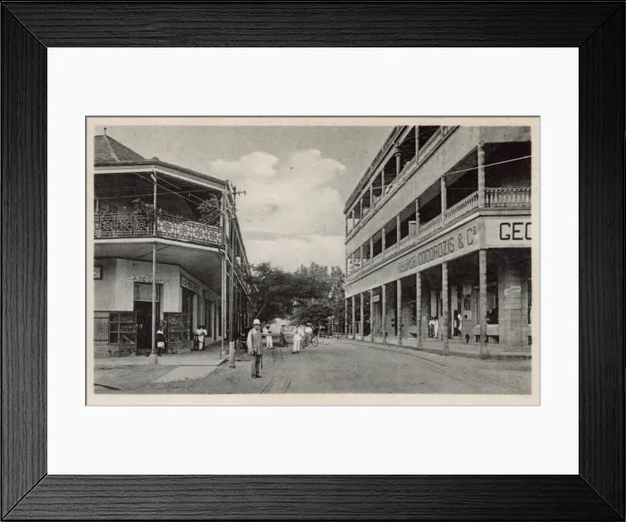 Framed Print : Valsassina Street, Beira, Mozambique, East Africa Framed Print : Valsassina Street, Beira, Mozambique, East Africa