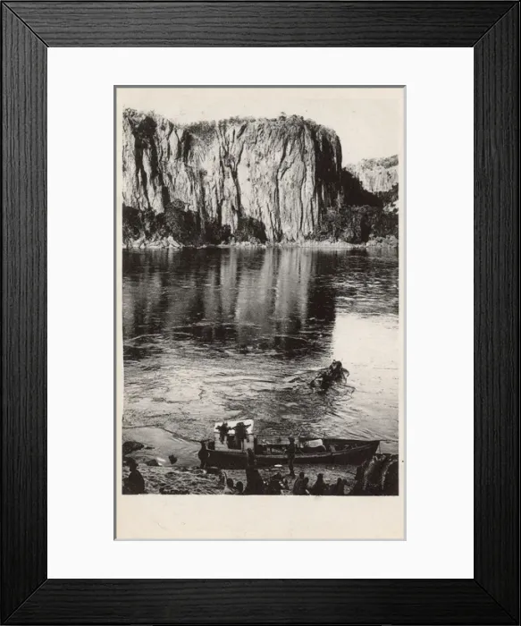 Framed Print : Camping in Lupata Gorge, Mozambique, East Africa Framed Print : Camping in Lupata Gorge, Mozambique, East Africa