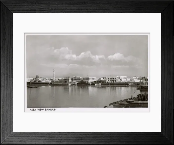 Framed Print : Sea view at Manama, Bahrain, Persian Gulf Framed Print : Sea view at Manama, Bahrain, Persian Gulf