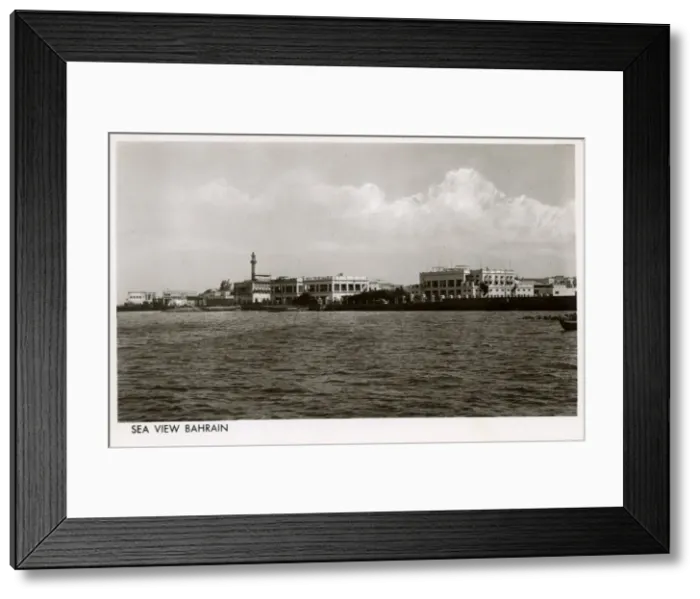 Framed Print : Sea view at Manama, Bahrain, Persian Gulf Framed Print : Sea view at Manama, Bahrain, Persian Gulf