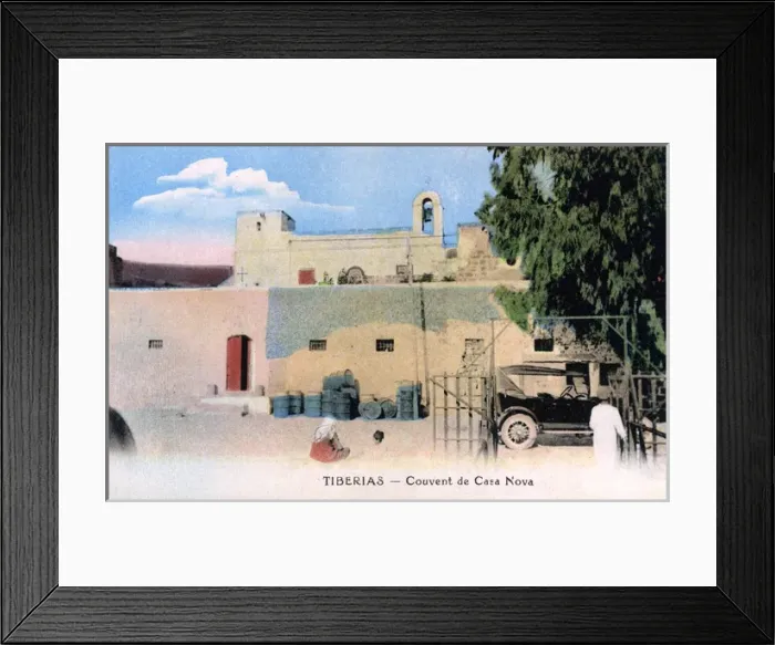 Framed Print : Franciscan convent, Tiberias, Sea of Galilee, Israel Framed Print : Franciscan convent, Tiberias, Sea of Galilee, Israel
