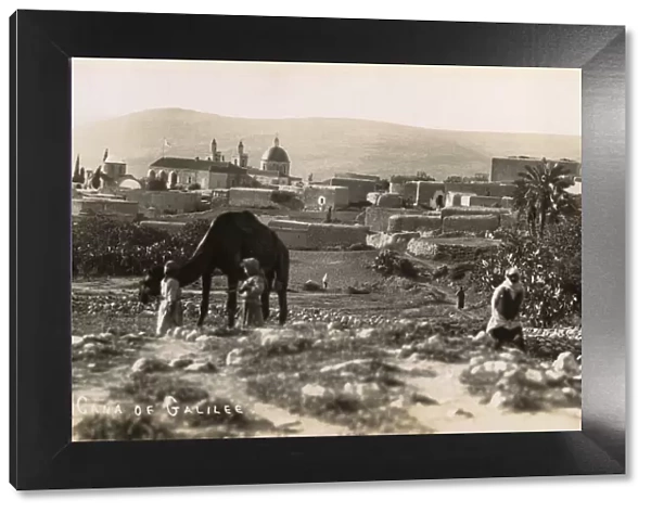 Scene in Cana, Galilee, Northern Israel