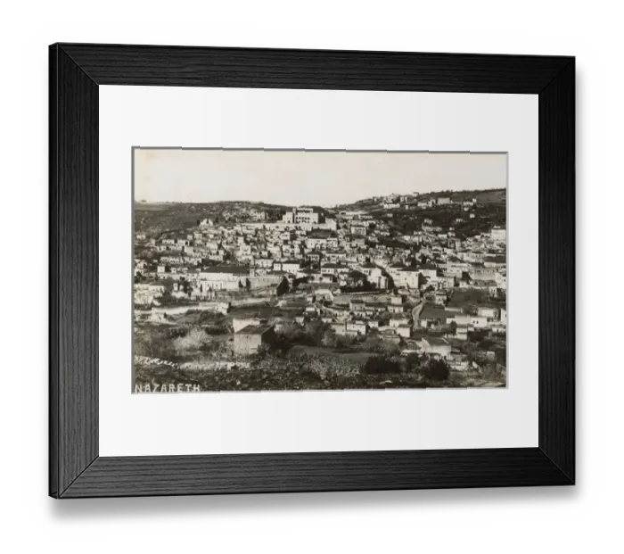 Framed Print : General view of Nazareth, Northern Israel Framed Print : General view of Nazareth, Northern Israel
