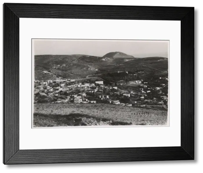 Framed Print : General view of Nazareth, Northern Israel Framed Print : General view of Nazareth, Northern Israel