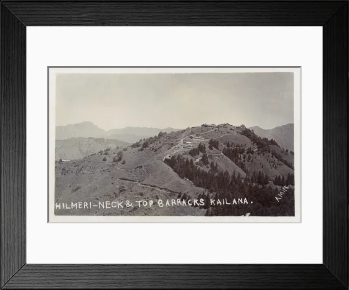 Framed Print : Chilmeri Neck and Kailana, Uttarakhand, India Framed Print : Chilmeri Neck and Kailana, Uttarakhand, India